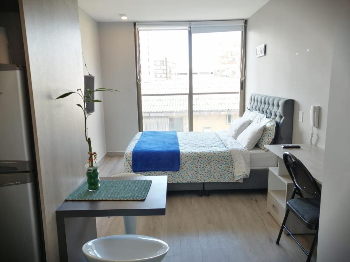Апартаменты Apartaestudio Chapinero Balcon Богота Экстерьер фото