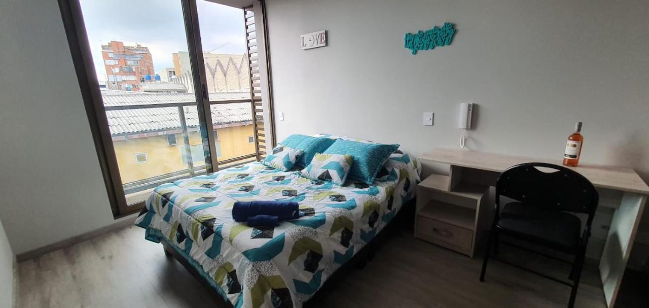 Апартаменты Apartaestudio Chapinero Balcon Богота Экстерьер фото