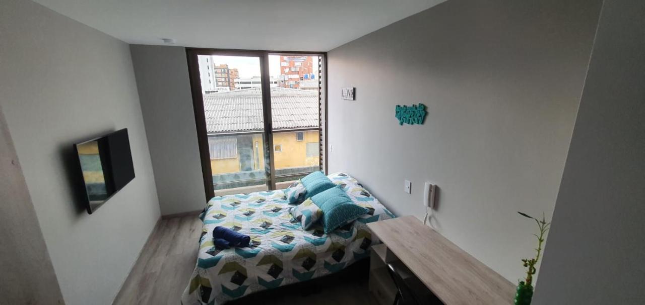 Апартаменты Apartaestudio Chapinero Balcon Богота Экстерьер фото
